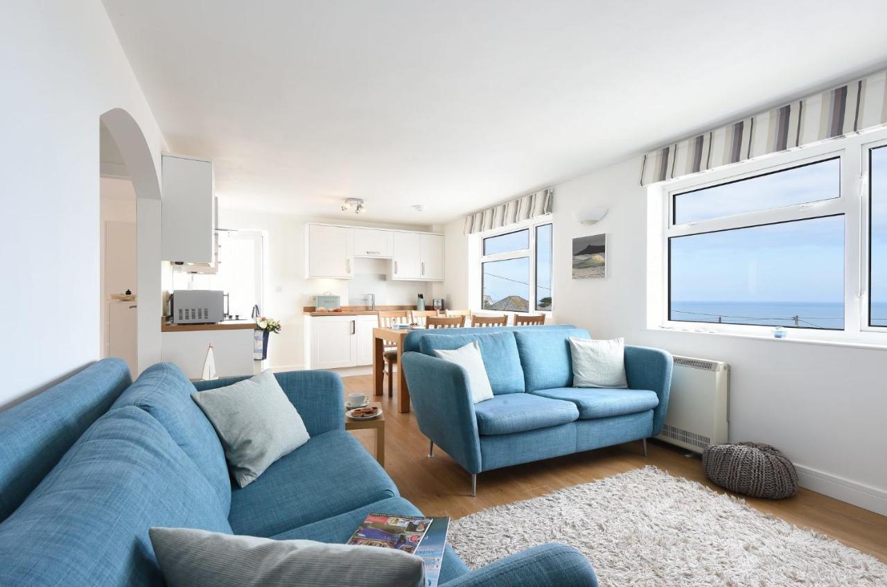 Apartament St Ives Bay View Carbis Bay Zewnętrze zdjęcie
